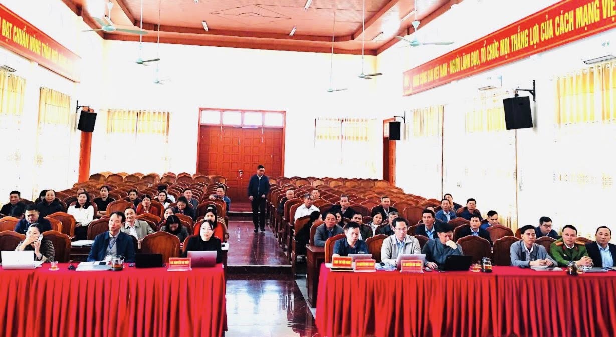 Đảng ủy xã Kỳ Văn đã tổ chức kết nối đường truyền tham dự Hội nghị của Tỉnh ủy Hà Tĩnh về tổ chức Hội nghị triển khai công tác bầu cử đại biểu Quốc hội khoá XVI và bầu cử đại biểu Hội đồng nhân dân các cấp, nhiệm kỳ 2026 - 2031