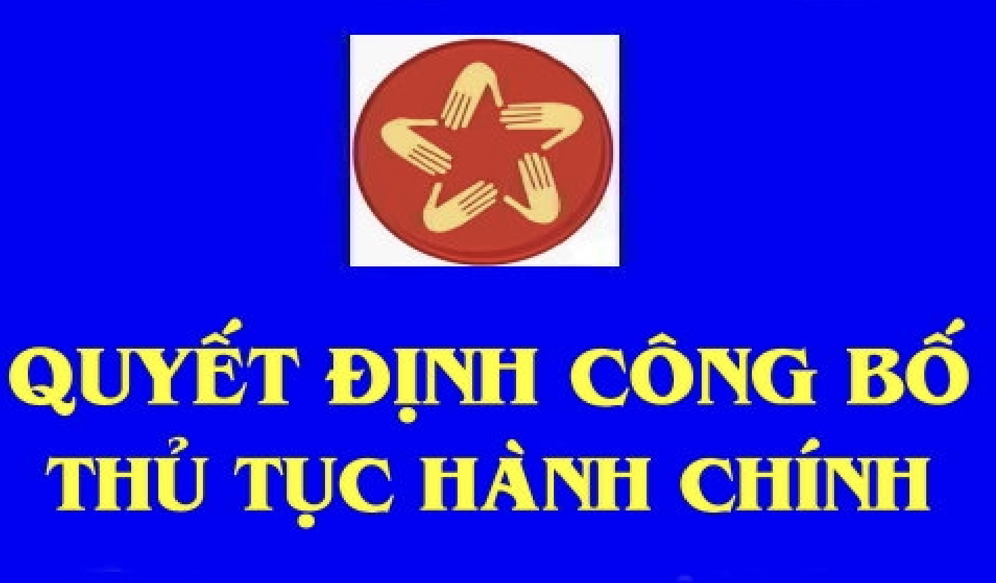 QĐ Công bố Danh mục và Quy trình thủ tục hành chính được thay thế lĩnh vực Giáo dục và Đào tạo thuộc Hệ thống giáo dục quốc dân thuộc phạm vi, chức năng quản lý của ngành Giáo dục và Đào tạo áp dụng trên địa bàn tỉnh Hà Tĩnh