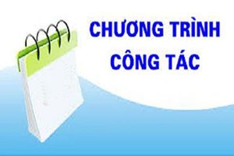 Chương trình công tác tháng 8/2025