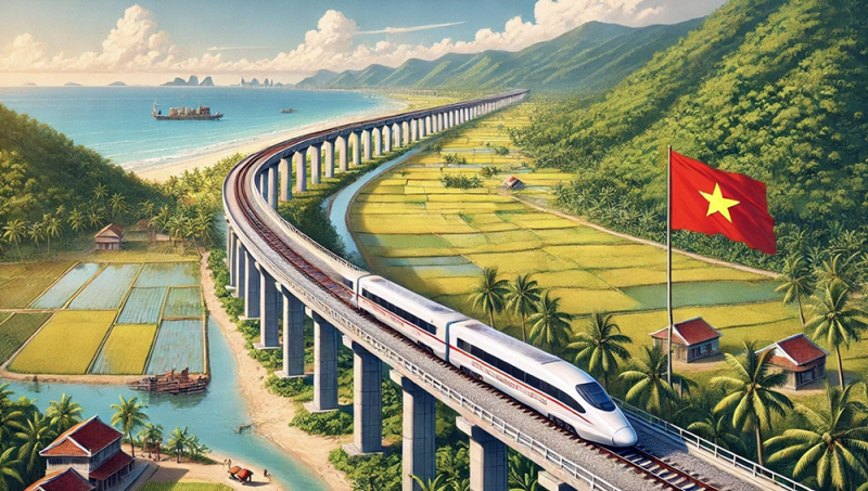 Tuyên truyền triển khai dự án đường sắt tốc độ cao trục Bắc - Nam đoạn qua địa bàn Tỉnh Hà Tĩnh 
