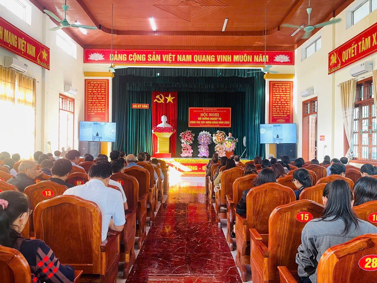 Hội nghị bồi dưỡng nghiệp vụ công tác xây dựng Đảng năm 2025