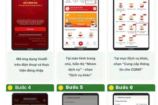 Hướng dẫn tích hợp Giấy khai sinh trên ứng dụng VNeID