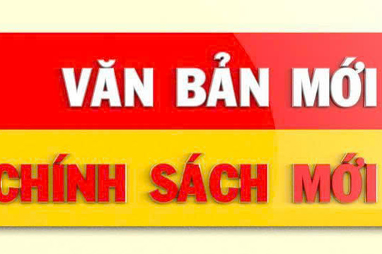 Văn bản có hiệu lực từ tháng 3 năm 2026 