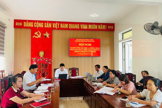 Sơ kết công tác Hội và phong trào nông dân quý I, triển khai nhiệm vụ quý II năm 2026