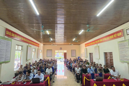 Tăng cường công tác tuyên truyền, phổ biến, giáo dục pháp luật trên địa bàn xã Kỳ Văn.