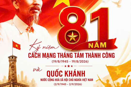 Tuyên truyền kỷ niệm 81 năm cách mạng tháng tám thành công và Quốc khánh nước cộng hòa XHCN Việt Nam 2/9
