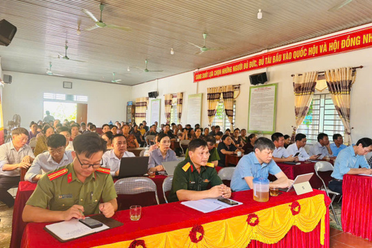 HĐND xã Kỳ Văn hoàn thành công tác tiếp xúc cử tri trước Kỳ họp thường lệ giữa năm 2026
