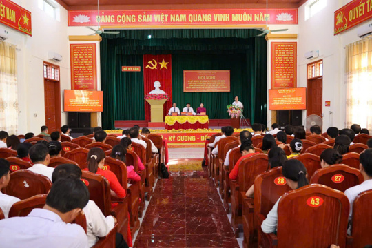 Hội nghị sơ kết đánh giá kết quả thực hiện nhiệm vụ chính trị 6 tháng đầu năm; nhiệm vụ  trọng tâm 6 tháng cuối năm 2026