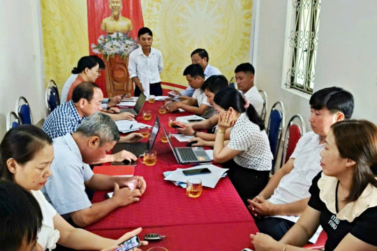  Thường trực Đảng ủy tham dự sinh hoạt với chi bộ Xí nghiệp chè 12/9 