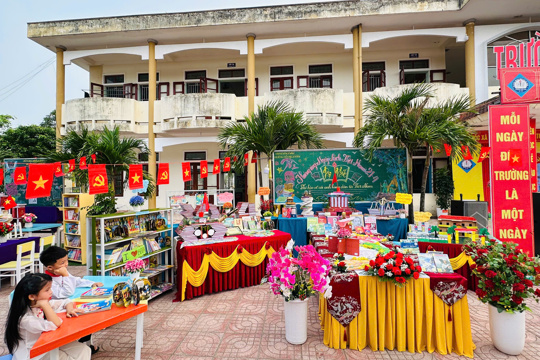 Trường Tiểu học Kỳ Tây với hoạt động hưởng ứng Ngày sách và văn hóa đọc Việt Nam năm 2026 