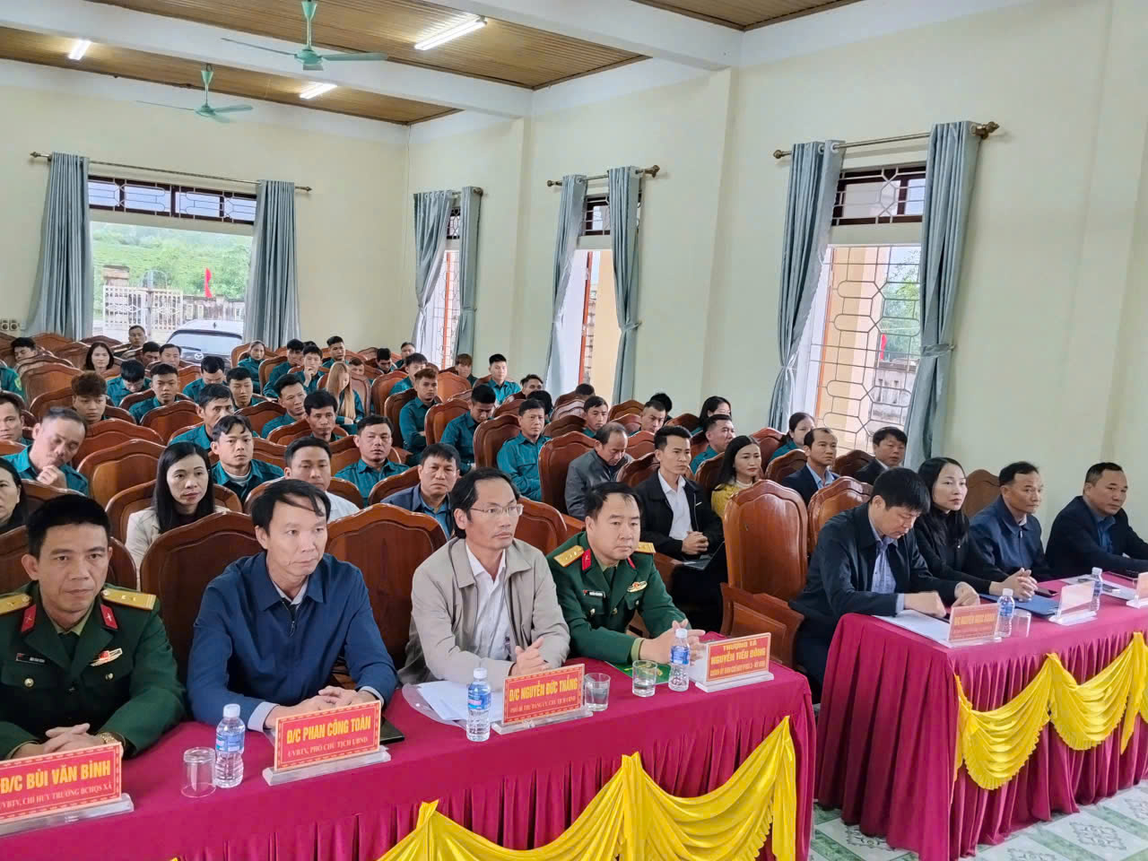 Xã Kỳ Văn khai mạc huấn luyện chiến sĩ dân quân năm thứ nhất năm 2026 