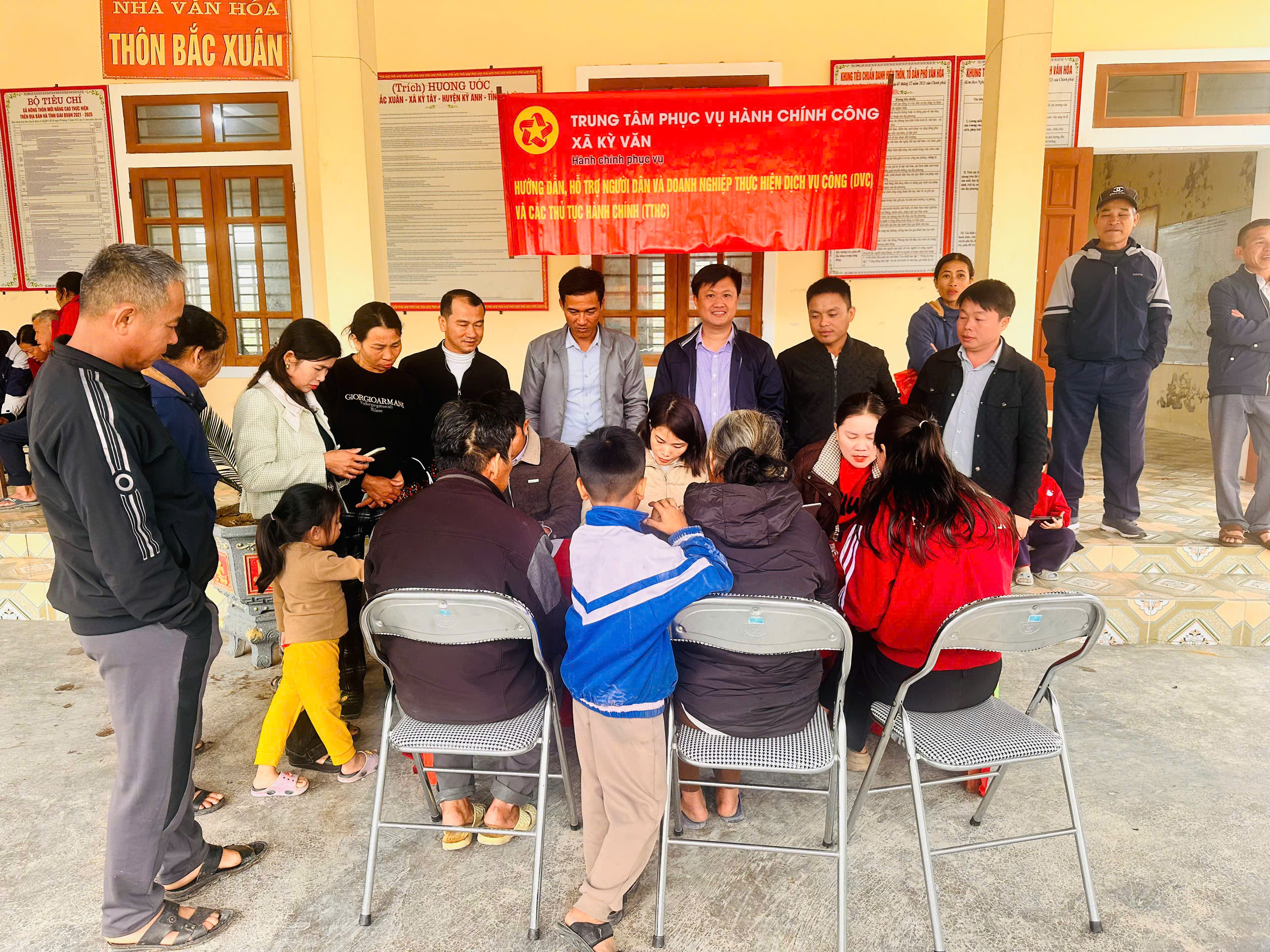 Ngày thứ Bảy về thôn tại thôn Bắc Xuân, xã Kỳ Văn 