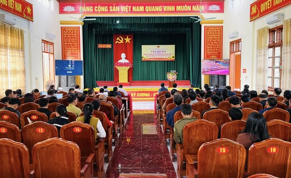 UBND xã Kỳ Văn tổ chức Hội nghị tập huấn nghiệp vụ công tác bầu cử đại biểu Quốc hội khóa XVI và đại biểu HĐND các cấp nhiệm kỳ 2026–2031.