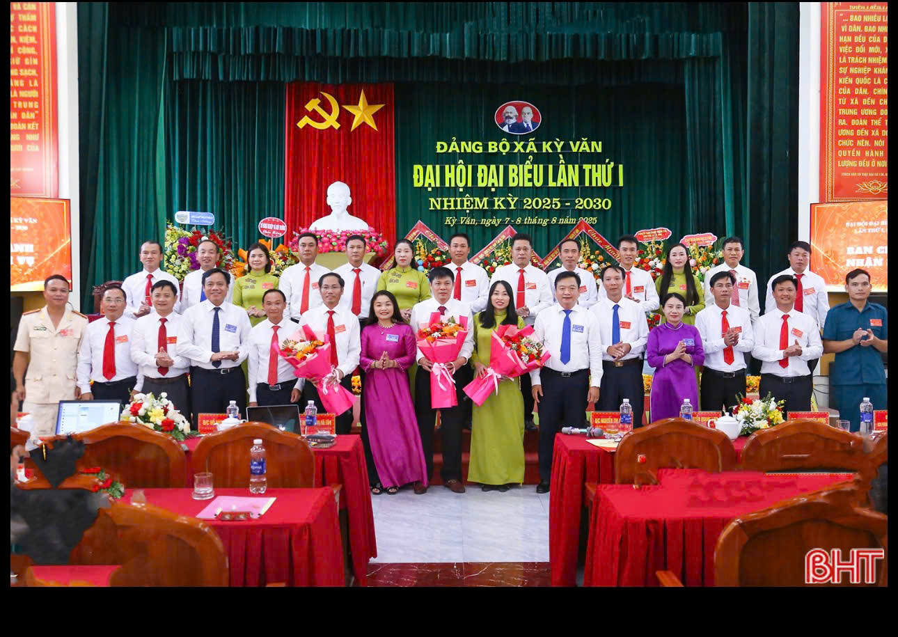 XÃ KỲ VĂN TỔ CHỨC THÀNH CÔNG ĐẠI HỘI ĐẠI BIỂU LẦN THỨ NHẤT, NHIỆM KỲ 2025 - 2030 