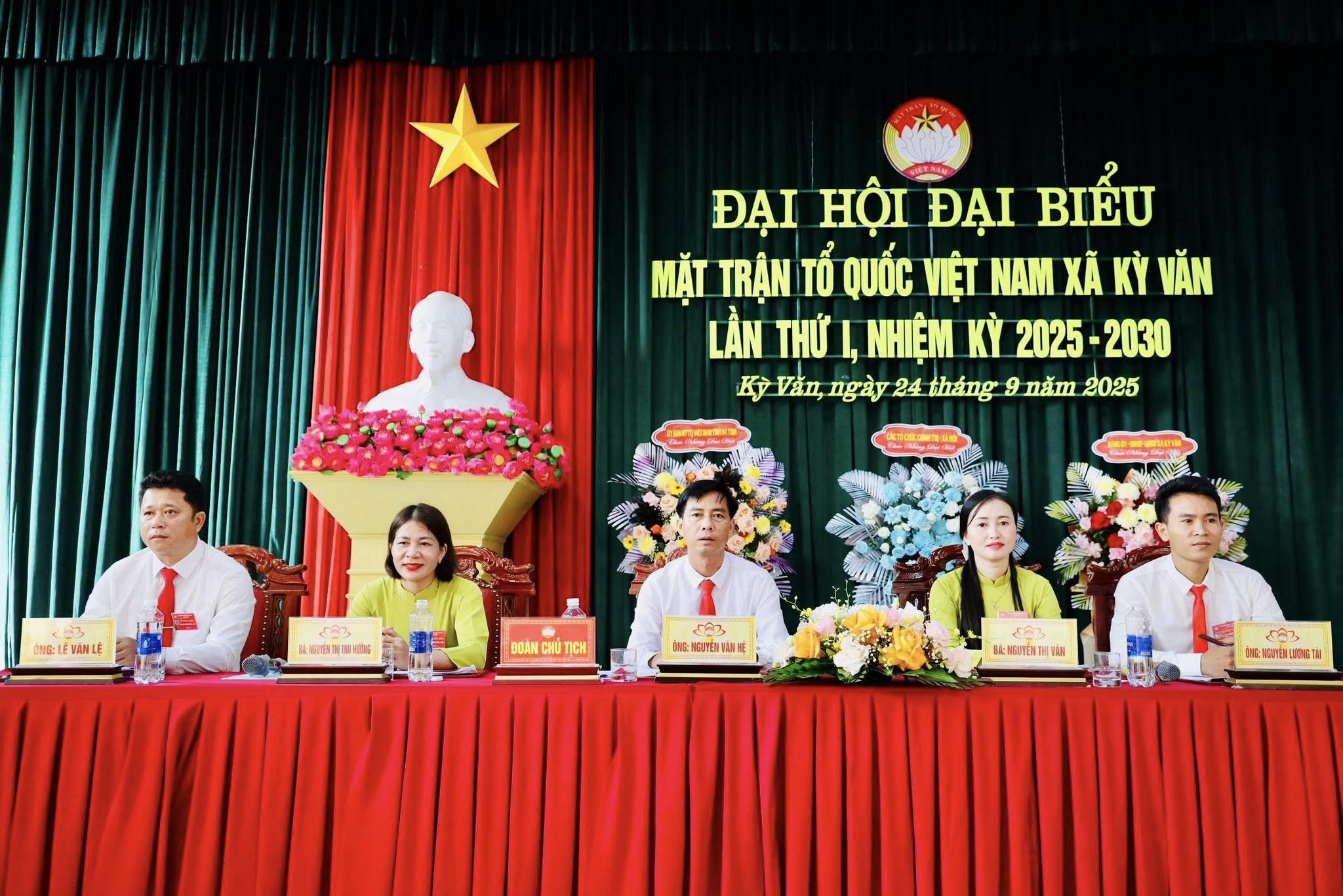 Xã Kỳ Văn tổ chức thành công Đại hội đại biểu mặt trận tổ quốc Việt Nam xã Kỳ Văn lần thứ I nhiệm kỳ 2025 - 2030!